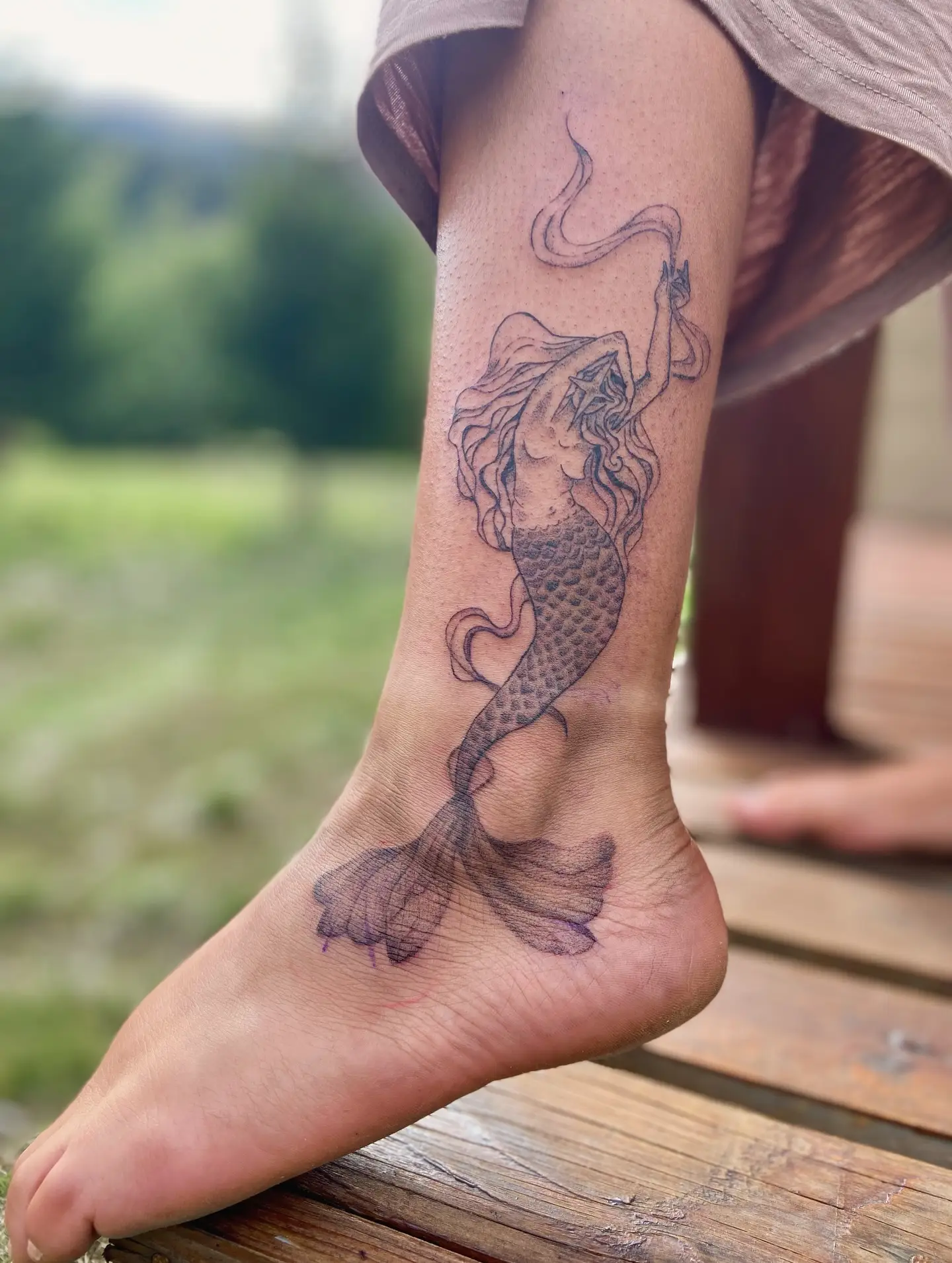 Tatuaje sirena — Espíritu TAO